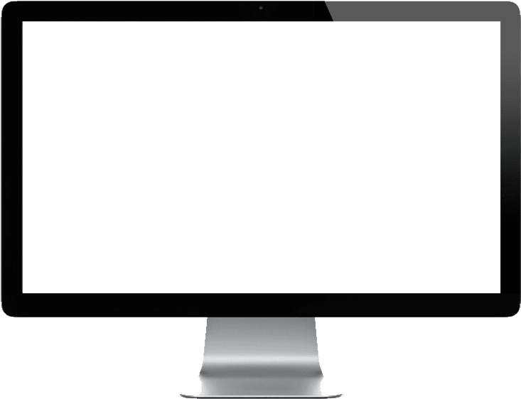 Range From Accounting Softwares To Customer Information - Blank Computer Screen Png (1000x600)