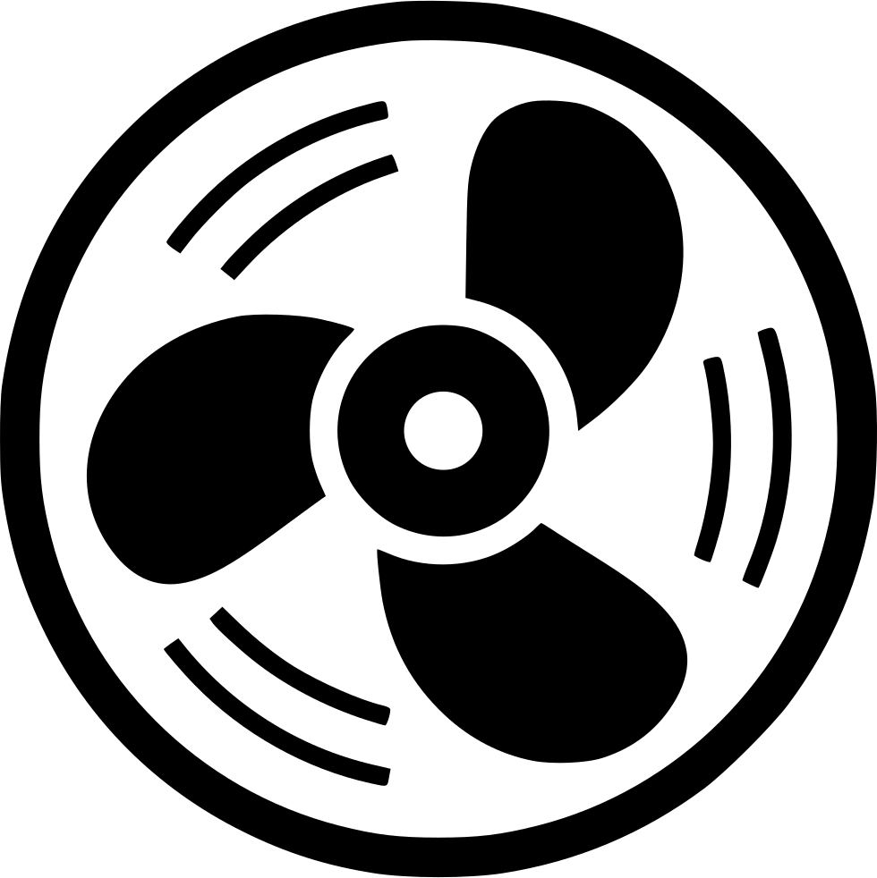 Computer Icons Computer System Cooling Parts Computer - Cooling Fan Icon (980x982)