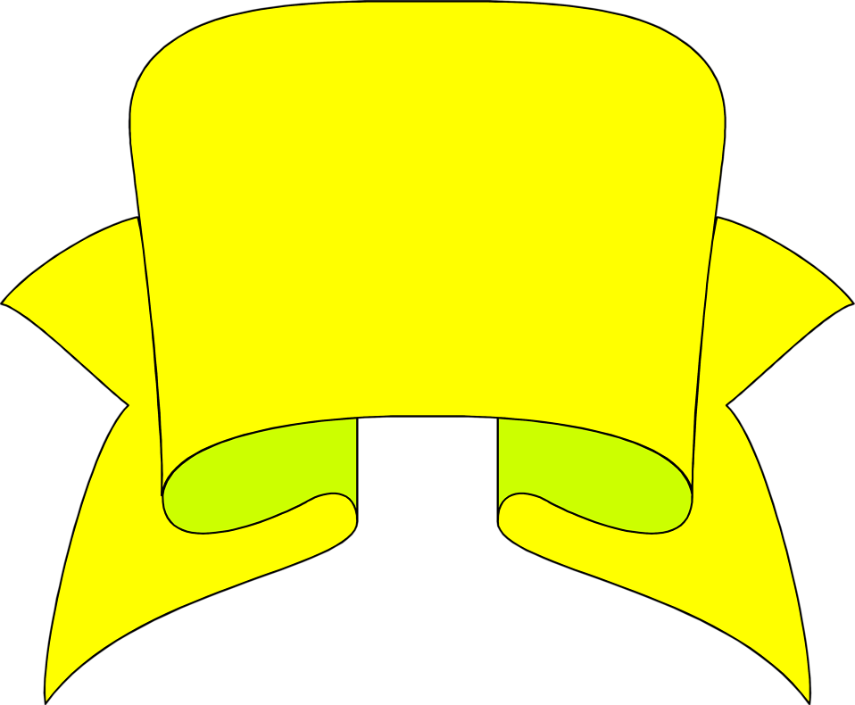 Illustration Of A Blank Yellow Banner - Yellow Blank Banner (958x790)