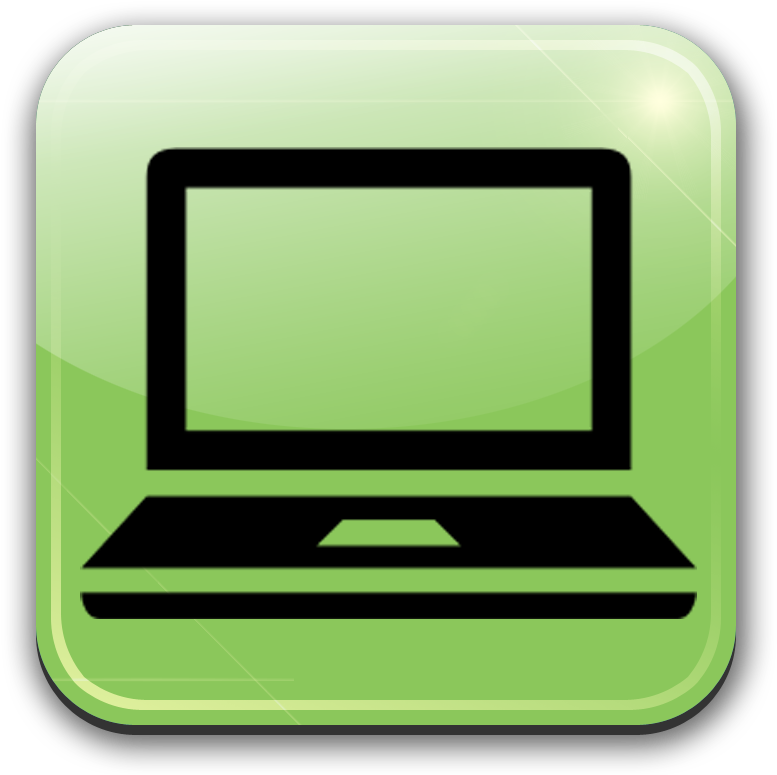 Level 2a And 2b - Button Computer Png (800x800)