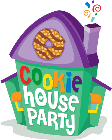 2018 House Party Logo - Girl Scout Cookie House Party (468x585)