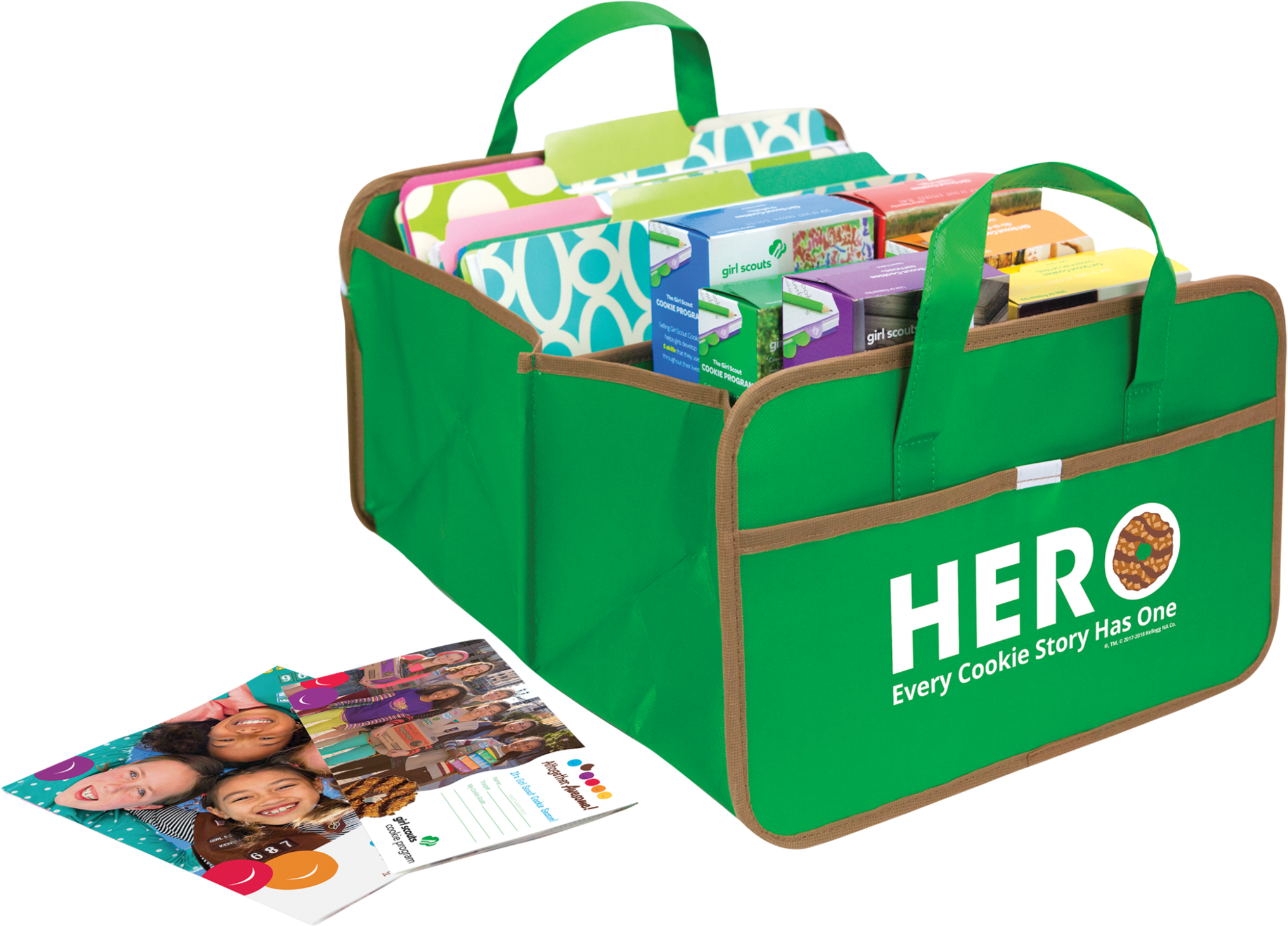 Troops That Sell $2500 Will Earn 2 Cookie Hero Trunk - 2018 Girl Scout Cookie Patches (2100x1594)
