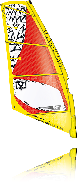 Products - Vandal Riot Radical Wave Windsurfsegel Grün | 3,3 Qm (400x888)