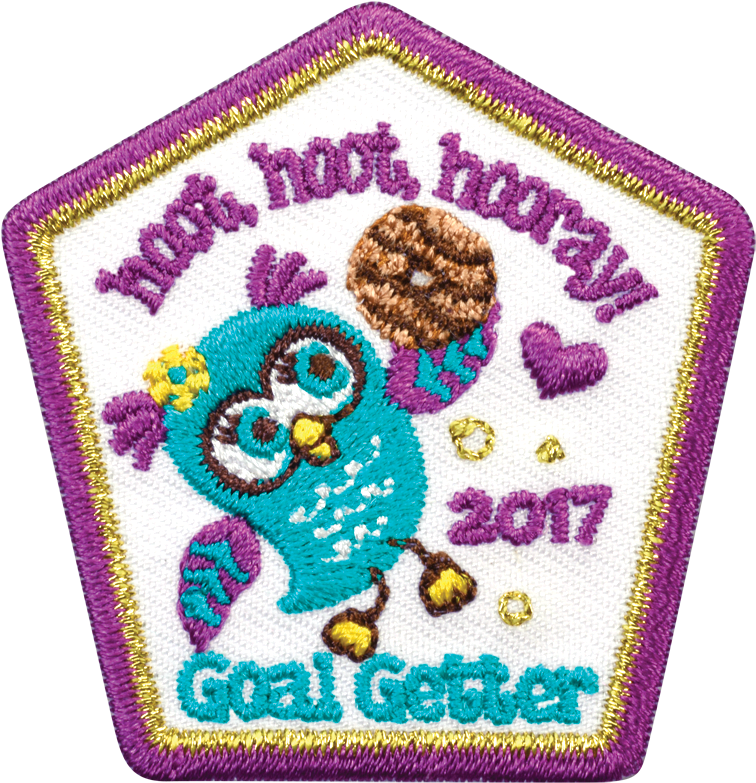 Cookie Boss Boxes Ironon Patch Girl Scouts Of The Usa - Needlework (795x809)