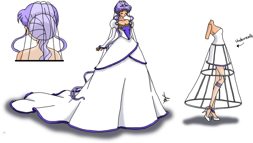 Kousagi's Wedding Dress By Nads6969 - Wedding Dress (1024x635)