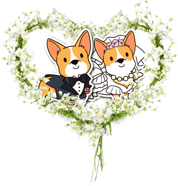 Aubrie Anderson And Curtis Chapman Wedding - Heart (600x629)