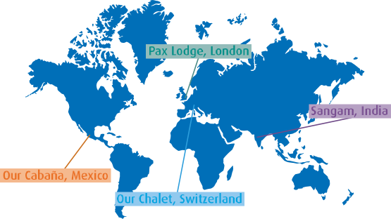 100 Years Of Girl Scout Selling Cookies Pin - Girl Guide World Centres (555x312)