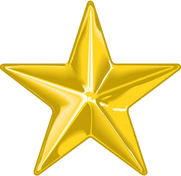 Incredible Ideas Gold Star Picture Image Hometown Wireless - Incredible Ideas Gold Star Picture Image Hometown Wireless (598x580)