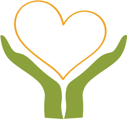 Healing Clipart Caring Hand - Heart (500x500)
