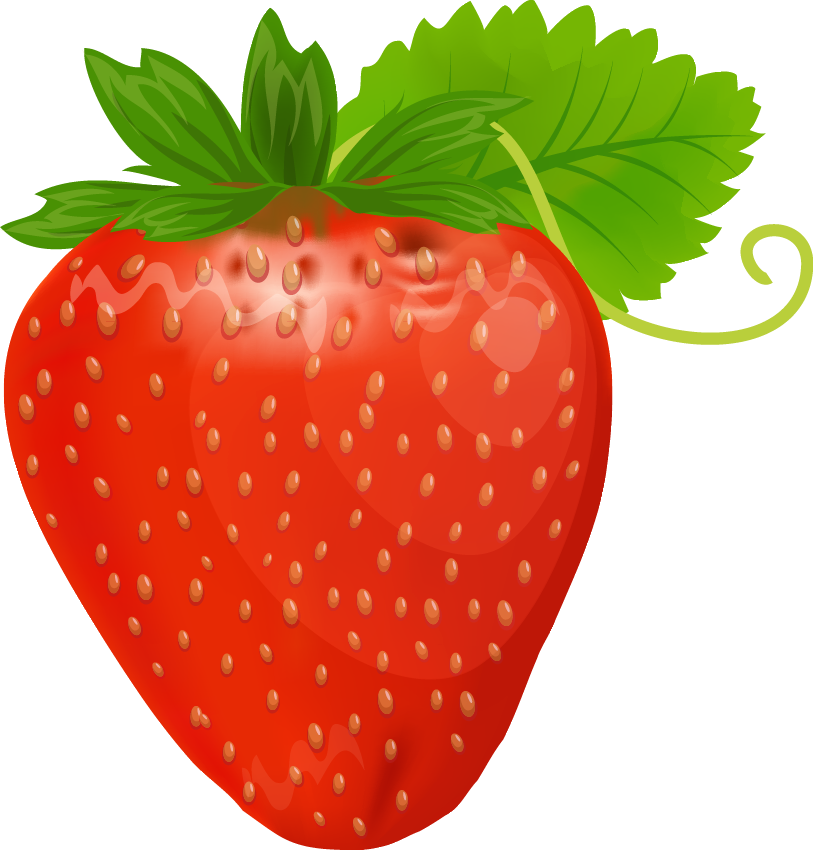 Strawberry Clipart Kawaii - Free Picture Of Strawberry (813x850)