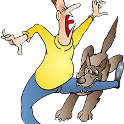 Dog Bite Awareness - Dog Bite Clipart (400x400)