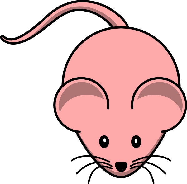 Female Mouse Clip Art - Maus Clipart (600x591)