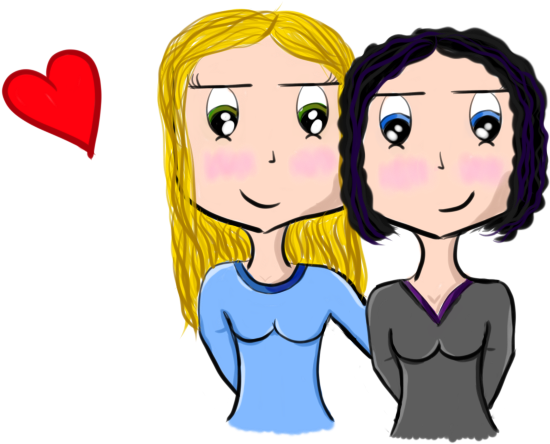 Digital Art, All Created Via Paint Tool Sai And/or - Cartoon (600x600)