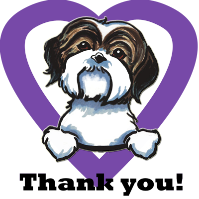 If You Placed An Order For A Sass Dog Tag We Will Ship - Shih Tzu Clip Art (400x400)