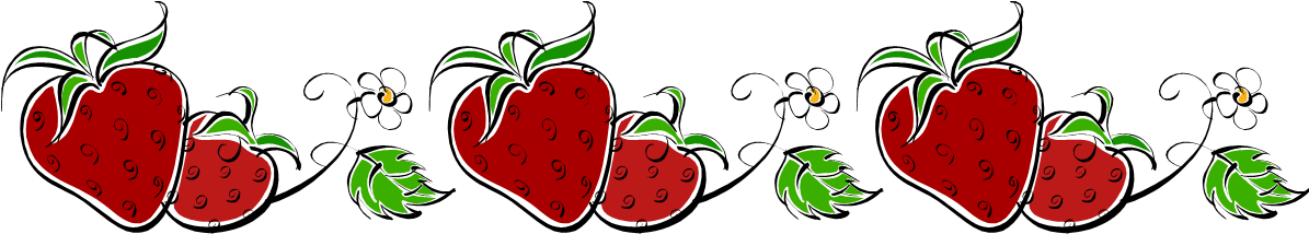 Strawberry, Clip Art, Hold On, Strawberry Fruit, Strawberries, - Strawberry (1195x232)