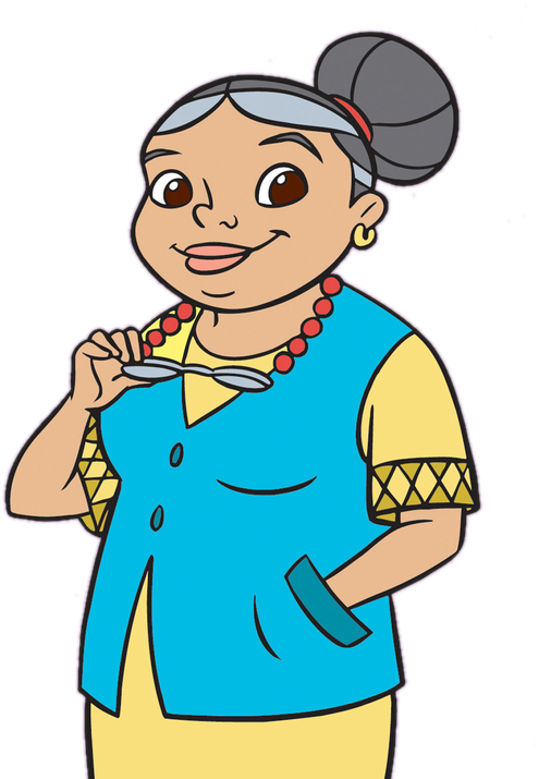 Maya Santos Character Animated Cartoon Clip Art - Maya Santos Character Animated Cartoon Clip Art (540x720)
