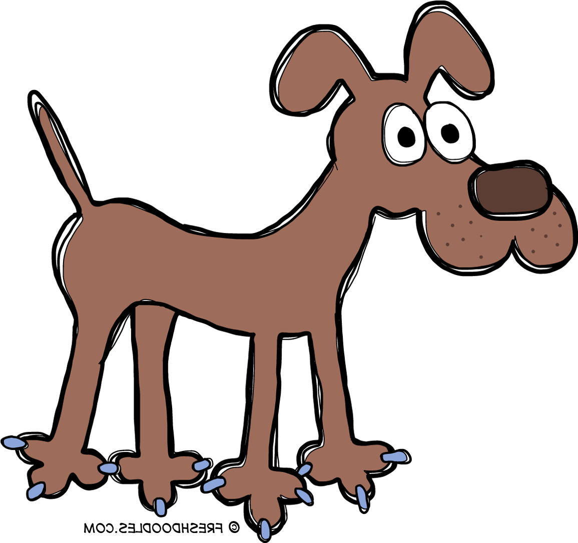 Clipart Of Pet, - Dog Licks (1181x1110)