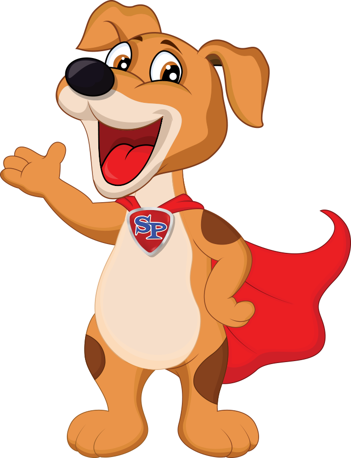 Superhero Puppy Dog Cartoon (714x931)