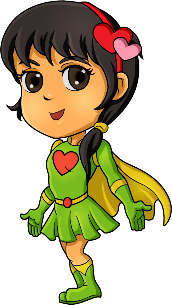 You Have A Big Heart - Cartoon (819x1024)