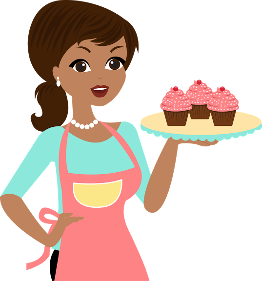 Scrap En La Cocina - Chefe De Cozinha Mulher Png (537x576)
