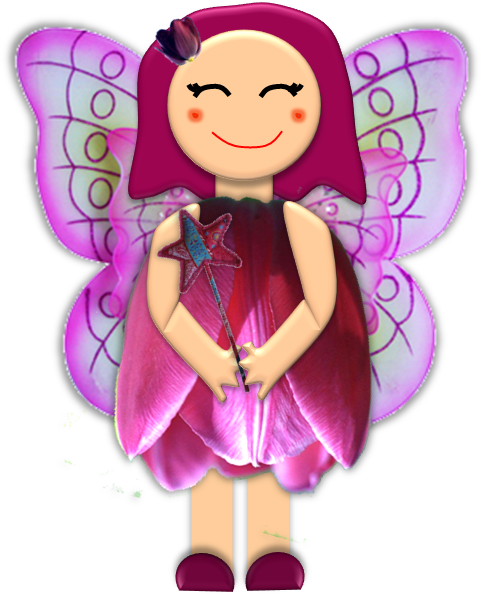 B *✿* De Picasa Web Albums - Cut Pink Butterfly Costume Dress-up Wings (491x631)