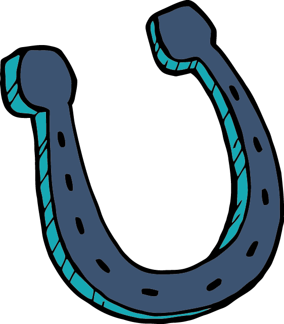 Cartoon Images Of Horseshoes (562x640)