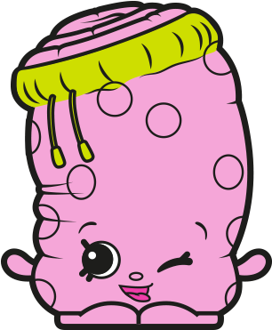 Girl Sleeping Bag Clipart - Shopkins Sleeping Bag (400x400)