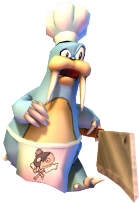 Crash Twinsanity Rusty Walrus - Crash Bandicoot Rusty Walrus (295x419)
