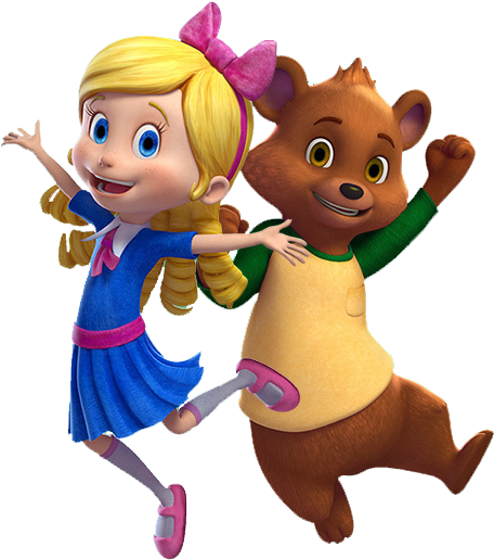 Scooby-doo & Witch Doctor Pvc Set Funko Https - Goldie And Bear Png (477x537)