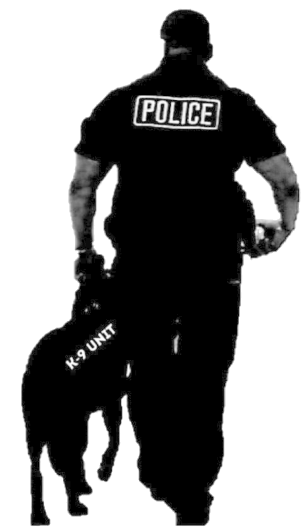 Silhouette Dog Art - Police K9 Silhouette (1000x1047)