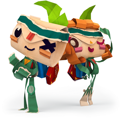 Fits Near The Platformer Or Landscape Gardening 7 - Tearaway Iota And Atoi (500x500)