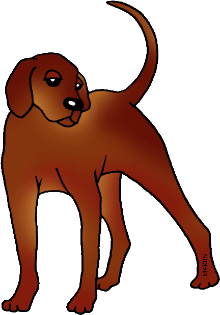 North Carolina State Dog - Phillip Martin Clipart Dog (462x648)