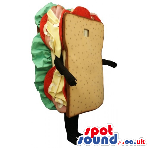 Cancel - Sandwich Lightweight Mascot Costume (600x600)
