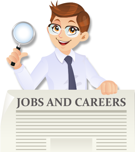 Illustration Of A Man With A Magnifying Glass And A - Eastern Capers Etc. (437x493)