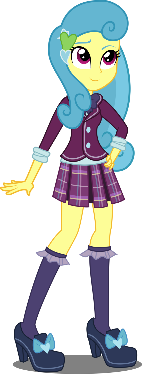 Heh Clipart Cute Friend - My Little Pony Equestria Girls Lemon Hearts (551x1447)