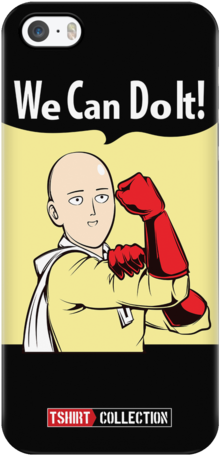 One Punch Saitama We Can Do It Iphone Phone Case - Saitama (480x480)