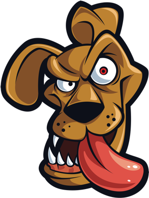 Mad Dog Clipart - Mad Dog Png (400x400)