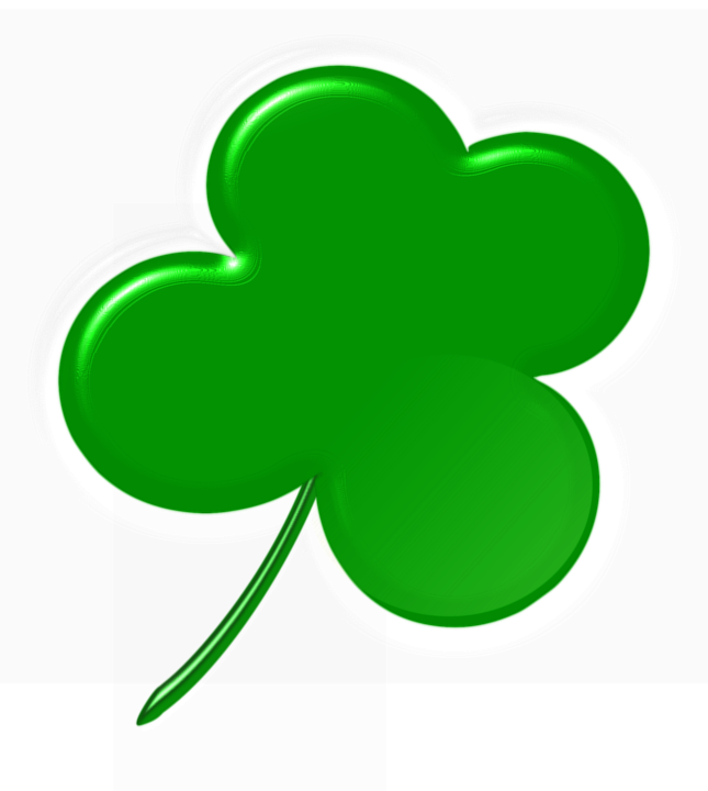 4 Leaf Clover Clip Art - Drawing (645x720)