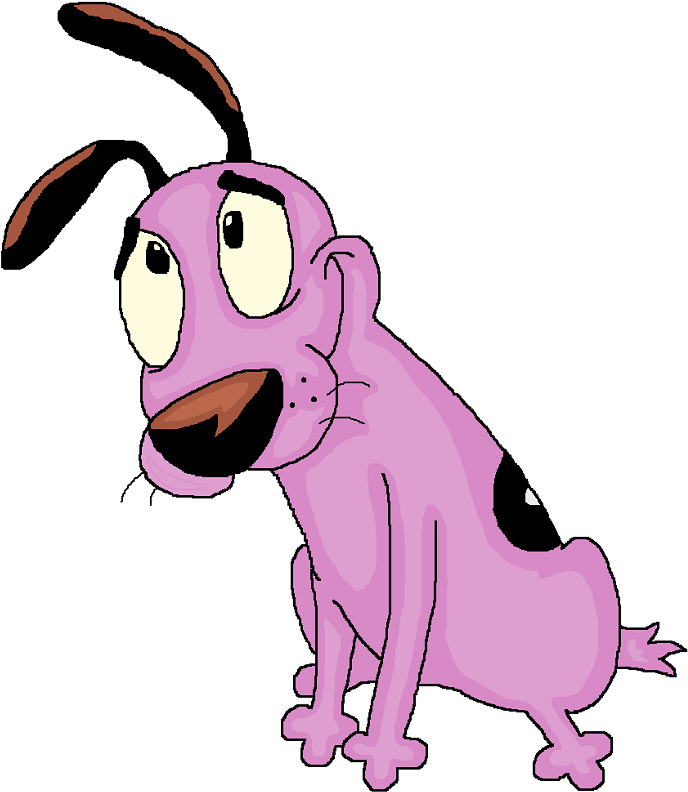 More Like Courage, The Cowardly Dog By Imperial1722 - Cn Courage The Cowardly Dog Png (700x807)