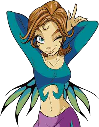 W - I - T - C - H - Irma Pose2 - Irma Witch Png (425x428)