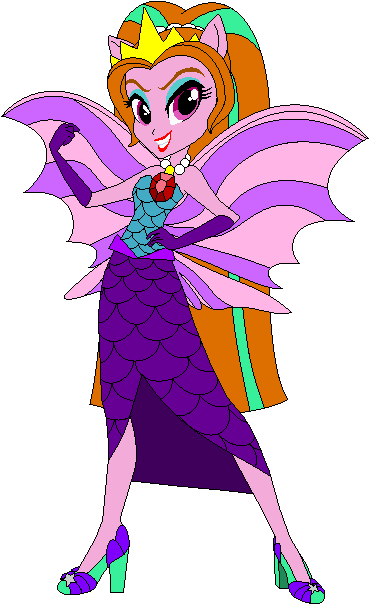 Evil Cartoon Queens Download - My Little Pony Sirens (384x683)