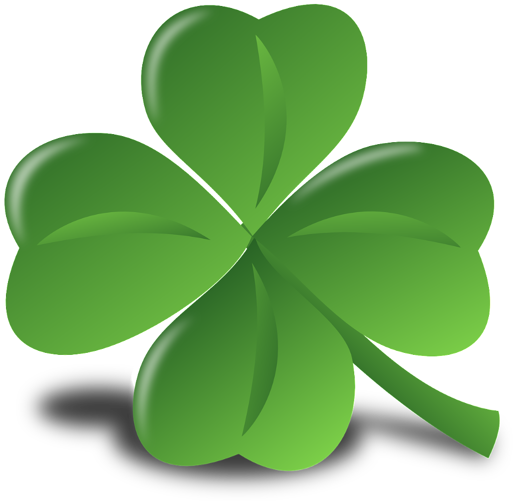 Patrick Clip Art - St Patricks Day Clover (1024x1001)