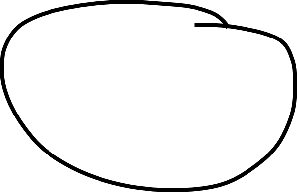 Clipart Hand Drawn Circle - Hand Drawn Circle Clip Art (600x389)