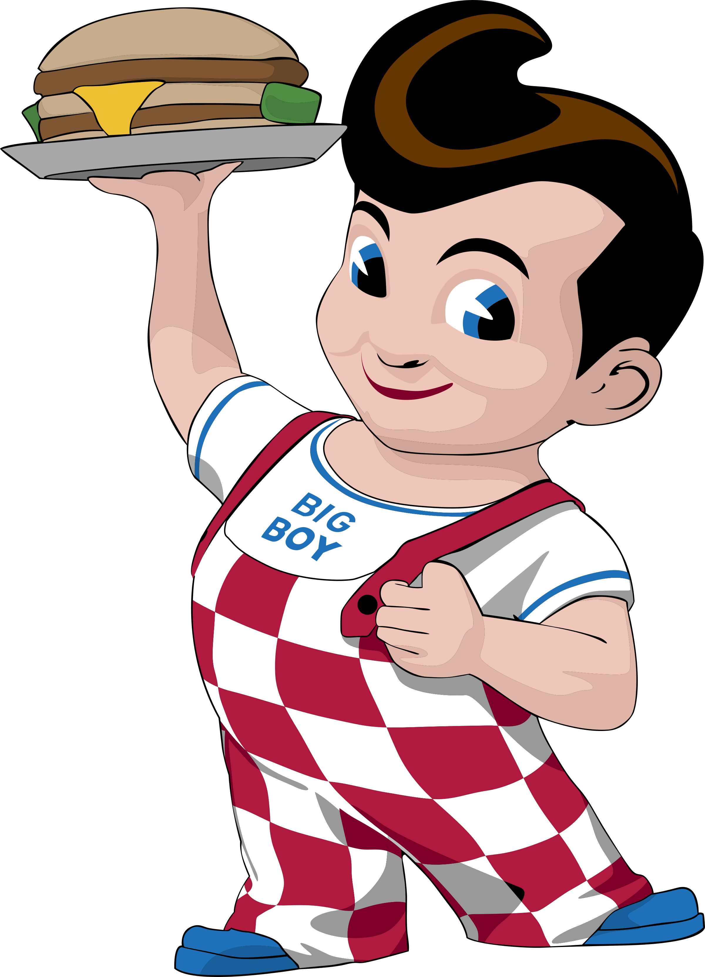 Bob S Big Boy Logo Png Transparent - Big Boys Pizza Logo (2400x3324)