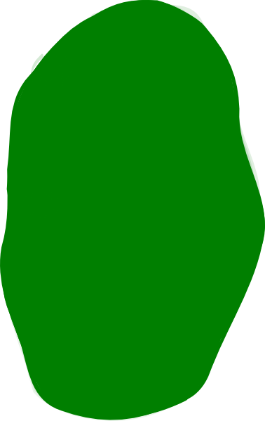 Potato Clip Art - Color Code For Kelly Green (378x599)