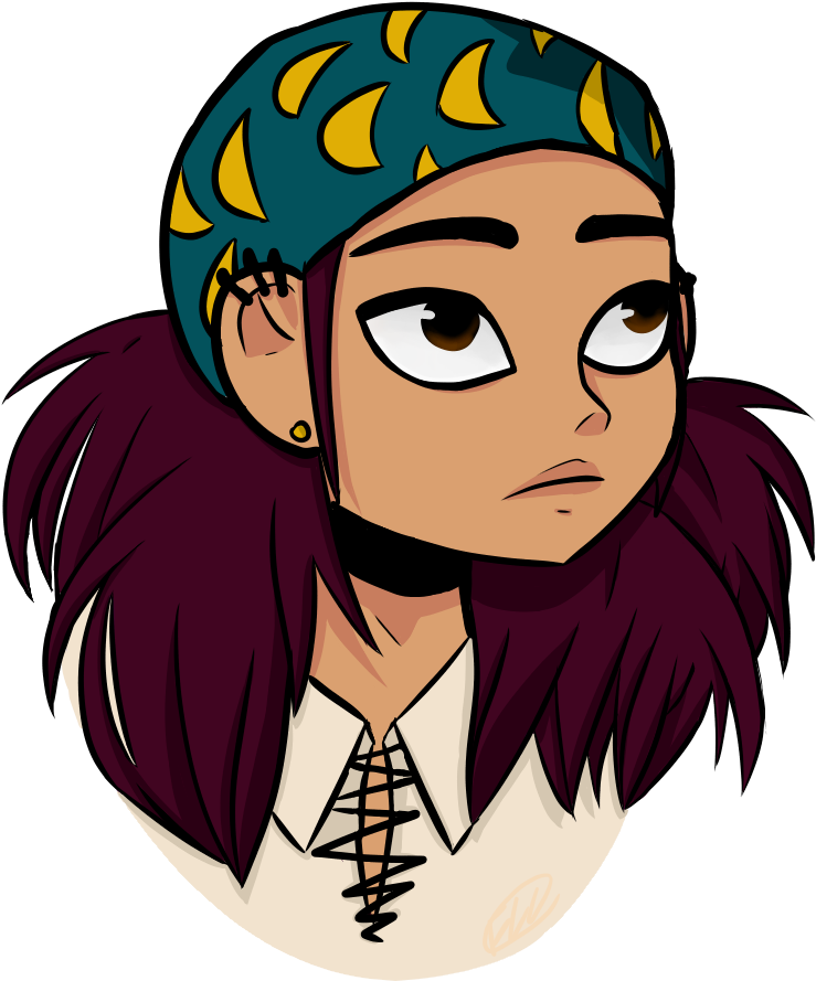 Pirate Girl By Farrahrocks9 - Cartoon (784x1393)