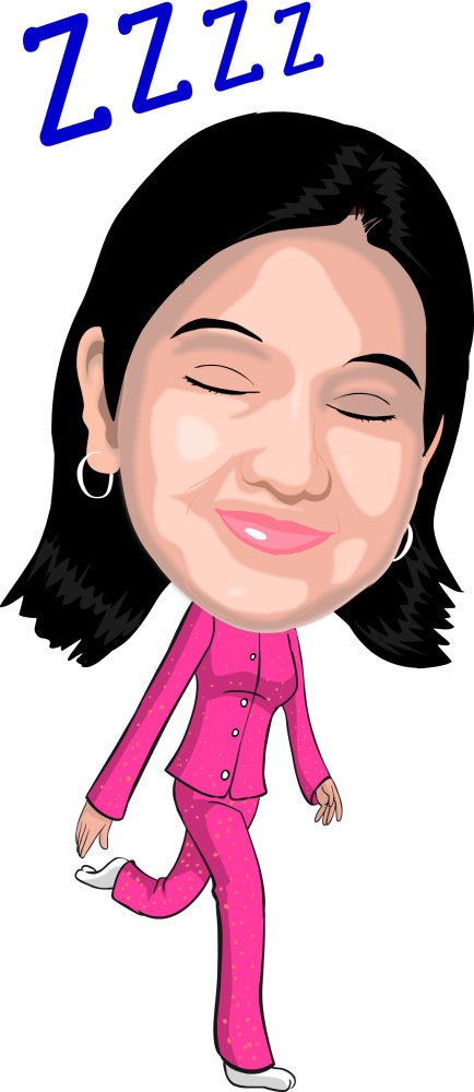 Yeyen Caricature Poses - Cartoon (434x1000)