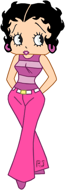 Betty Boop Coloring Pages (400x650)