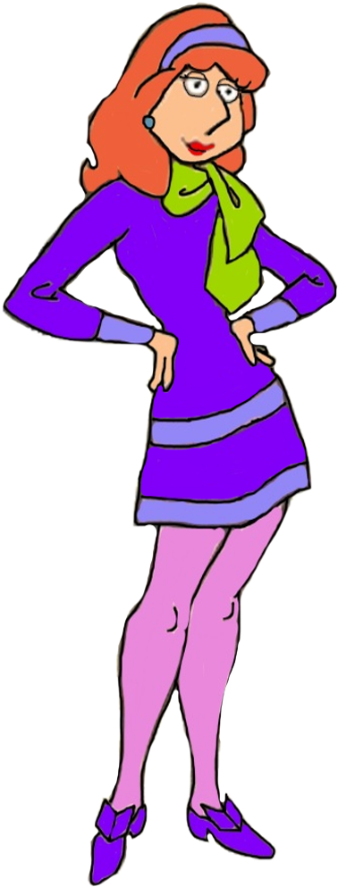 Lois Griffin As Daphne Blake By Darthraner83 - Daphne Blake Scooby Doo (466x992)