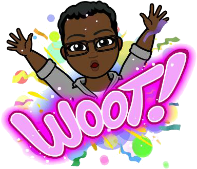 Illustration Of Lili Kathleen Excited With The Word - Cartoon (398x337)